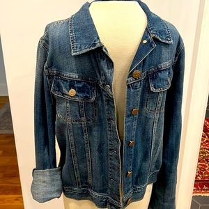 J. Crew denim jacket medium GUC